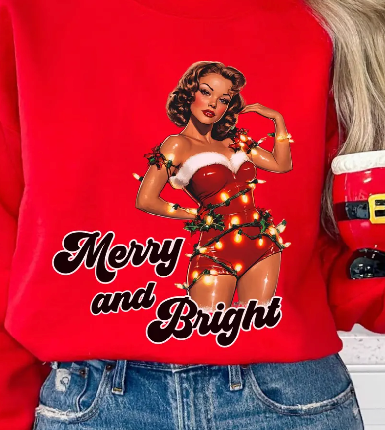 Merry and Bright DTF